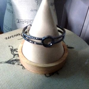 Black steel bracelet